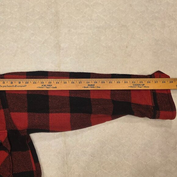 Vintage Duxbak Utica Flannel Shirt - Red Buffalo Plaid Rare New York Wool READ - Picture 5 of 16